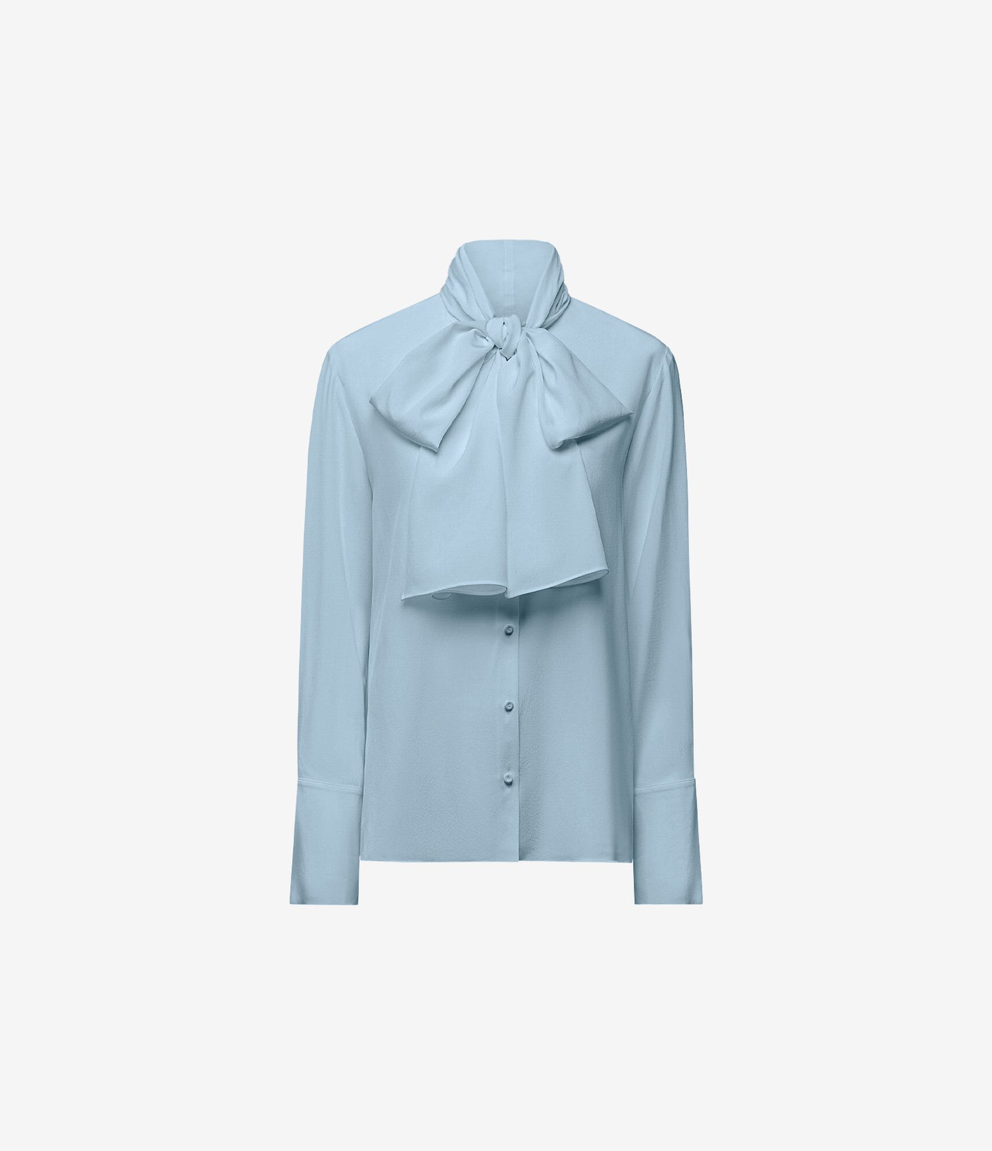 Signature Bow Blouse | Dark Mist