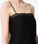 Silk Embroidered Dress | Black