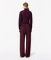 Featherweight Turtleneck | Plum in plum