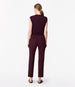 Peg Trouser | Plum in plum