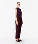 Peg Trouser | Plum in plum