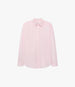 Pleat Back Poplin Shirt | Blush in blush