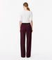Relaxed Wide Leg Pant | Plum