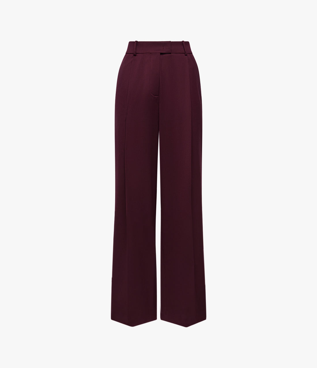 Relaxed Wide Leg Pant | Plum