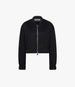 Wool Bomber Jacket | Black