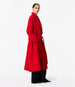 Cashmere Wrap Coat | Scarlet in scarlet