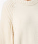Cashmere Oversized Crewneck | Ivory in ivory