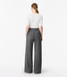 Cashmere Pleated Trouser | Medium Melange Grey in medium melange grey