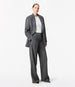Tailored Cashmere Jacket | Medium Melange Grey in medium melange grey