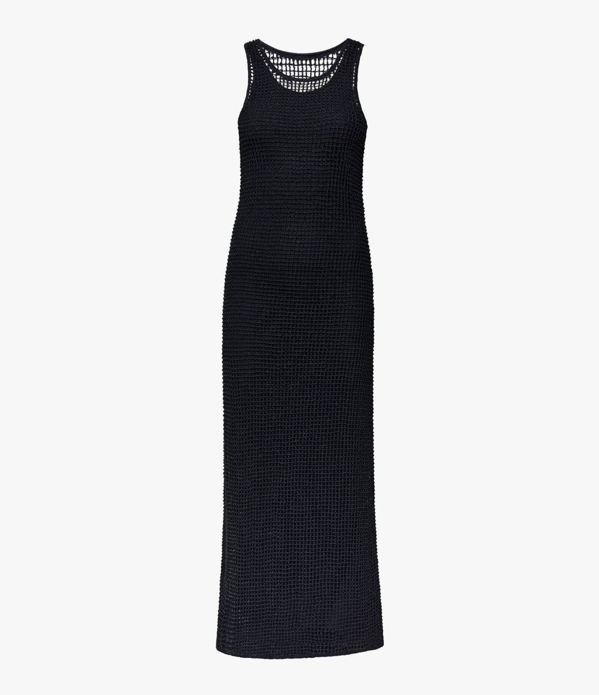 Another Tomorrow Beaded Dress in Indigo – Viscose Women's Dress