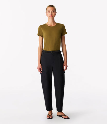 Curved Cargo Pant - Resale | Black