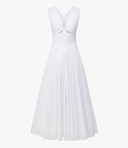 Cutout Circle Dress | White