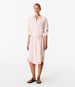 Pleat Back Shirt Dress | Quartz in quartz