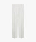 Relaxed Wide Leg Pant | Off White in off white