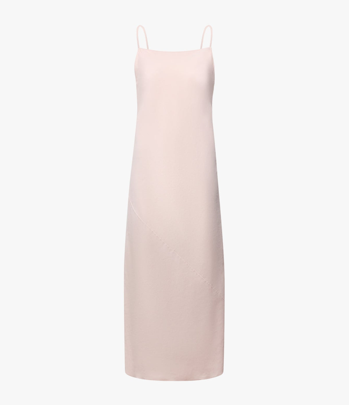 Another Tomorrow Square Neck Slip Dress in Quartz – Viscose Women's Dress