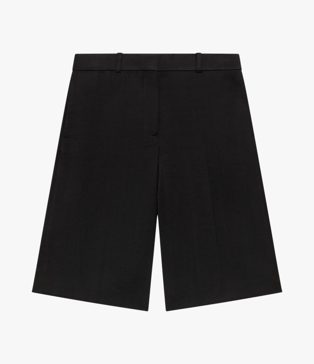 Another Tomorrow Bermuda Short in Black – Cotton Women's Trousers