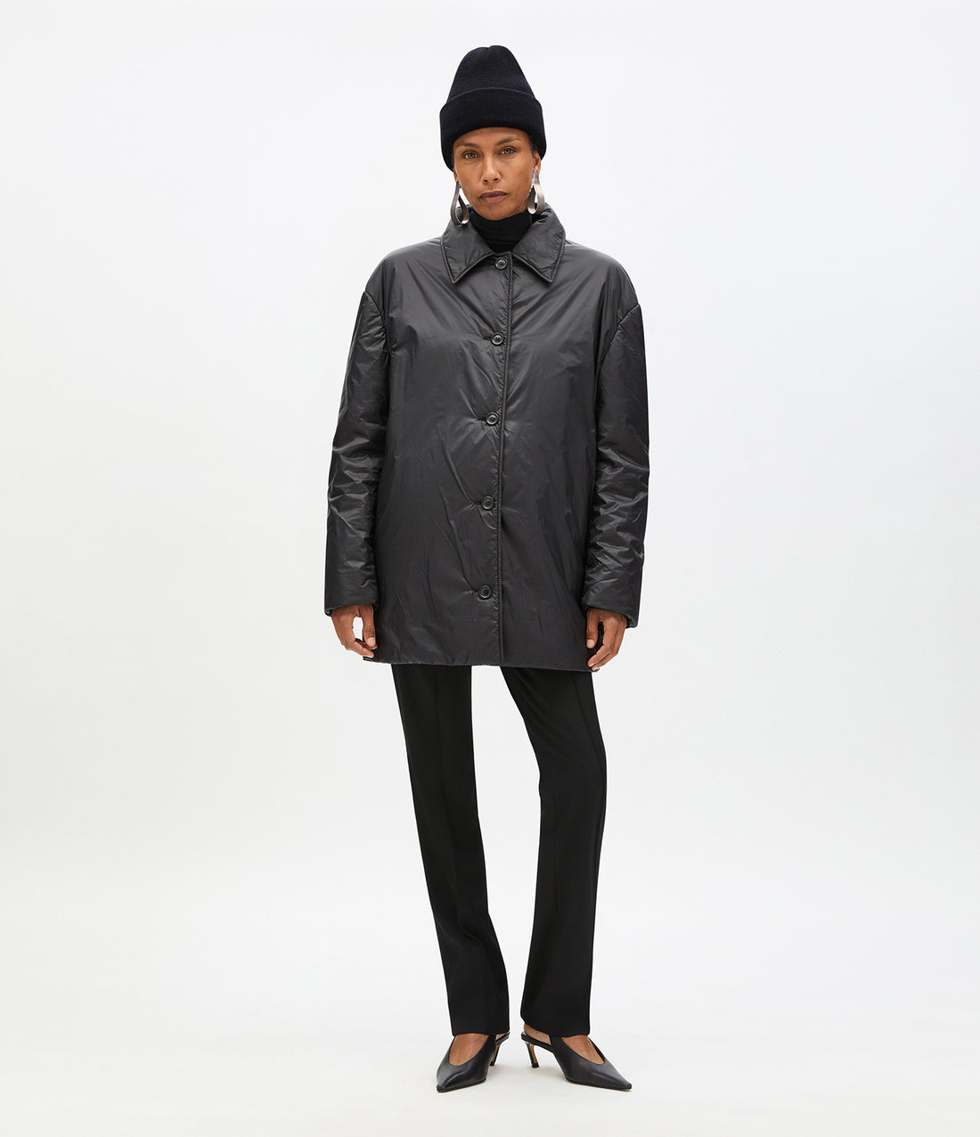 Cashmere Beanie | Black