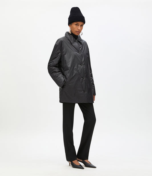 Another Tomorrow Cashmere Beanie in Black – Cashmere