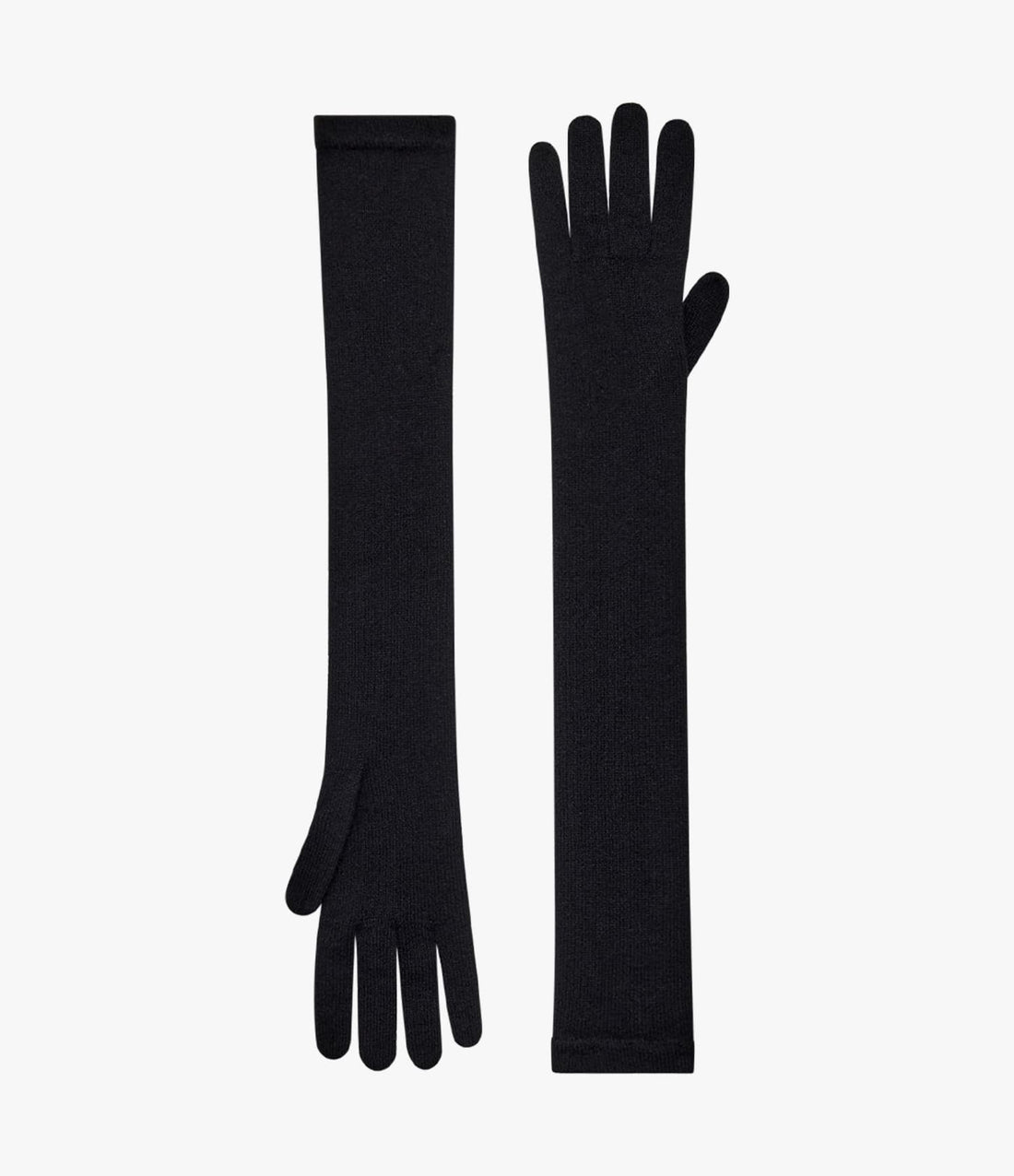 Another Tomorrow Cashmere Gloves in Black – Cashmere