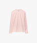 Collarless Blouse | Lotus Pink