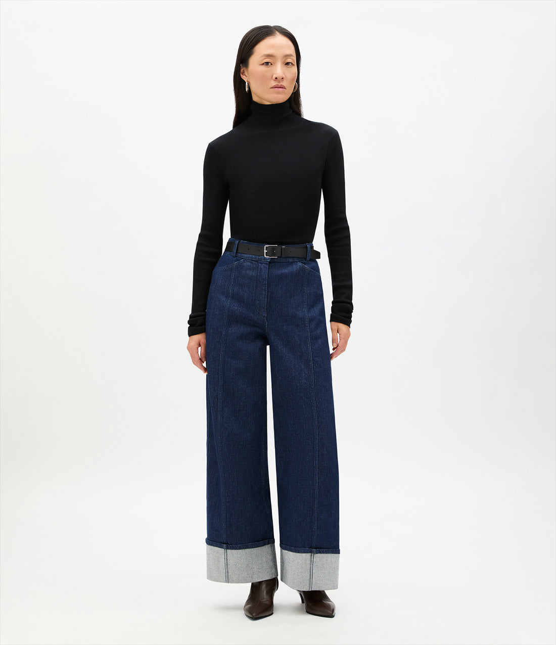 Denim Cuff Pant | Rinsed
