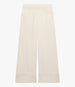 Another Tomorrow Denim Cuff Pant in Ecru – Denim Women's Trousers