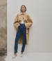 Another Tomorrow Slim Denim Pant in Rinsed – Denim Women's Trousers