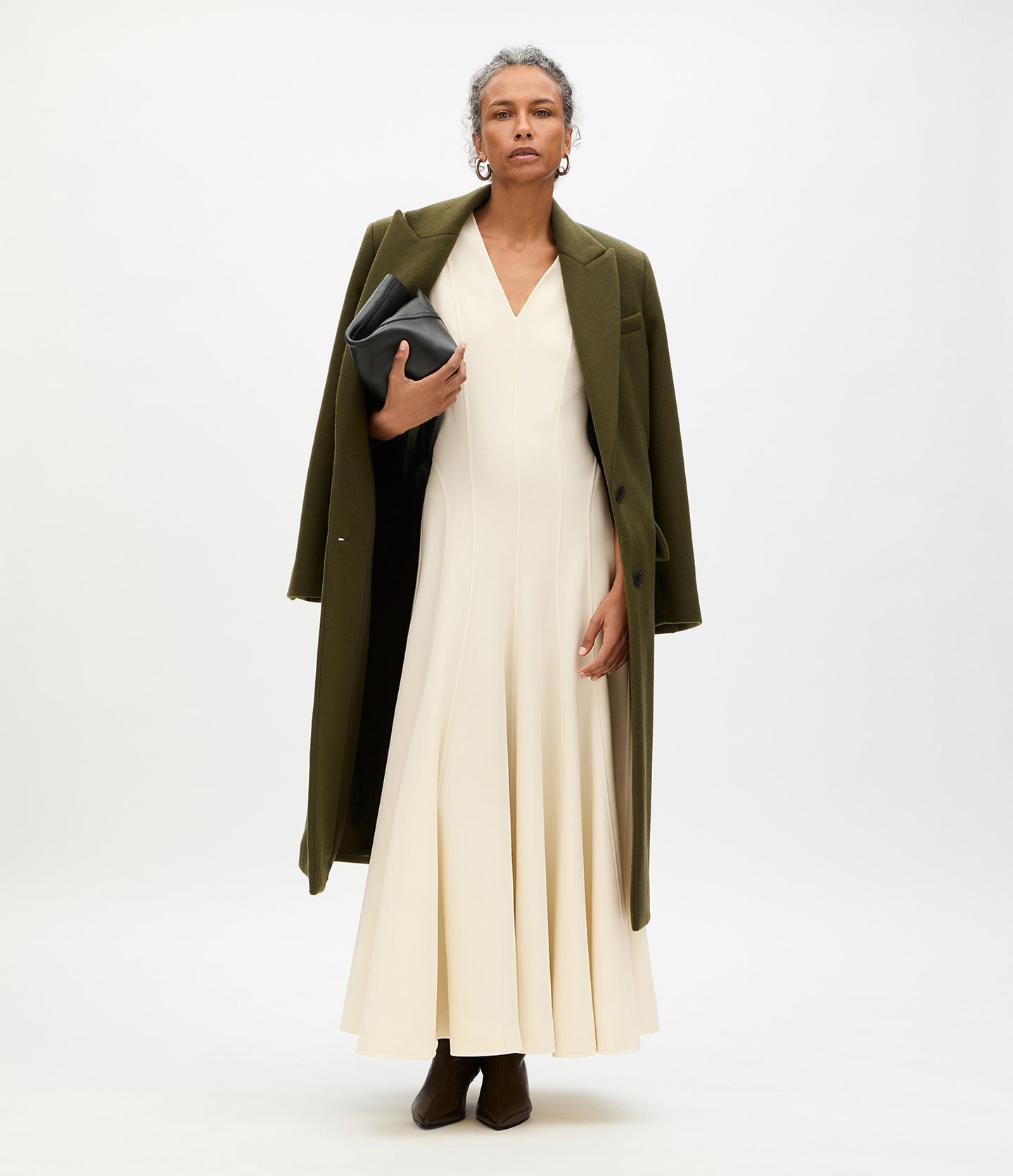 Tailored Overcoat | Moss