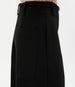 Double Face High Waist Pant | Black