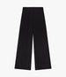 Double Face High Waist Pant | Black