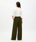 Double Face High Waist Pant | Moss
