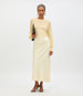 Another Tomorrow Satin Skirt in Butter – Satin Women's Skirt