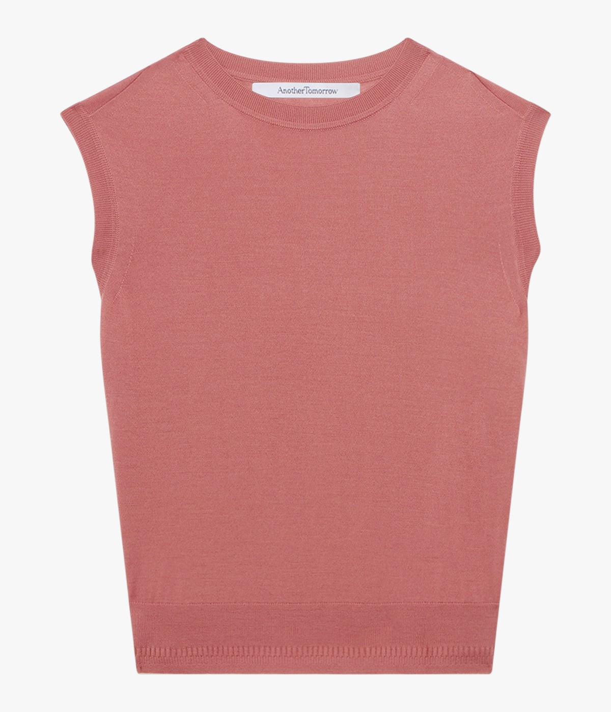 Another Tomorrow Featherweight Shell in Earth – Wool Women's Top