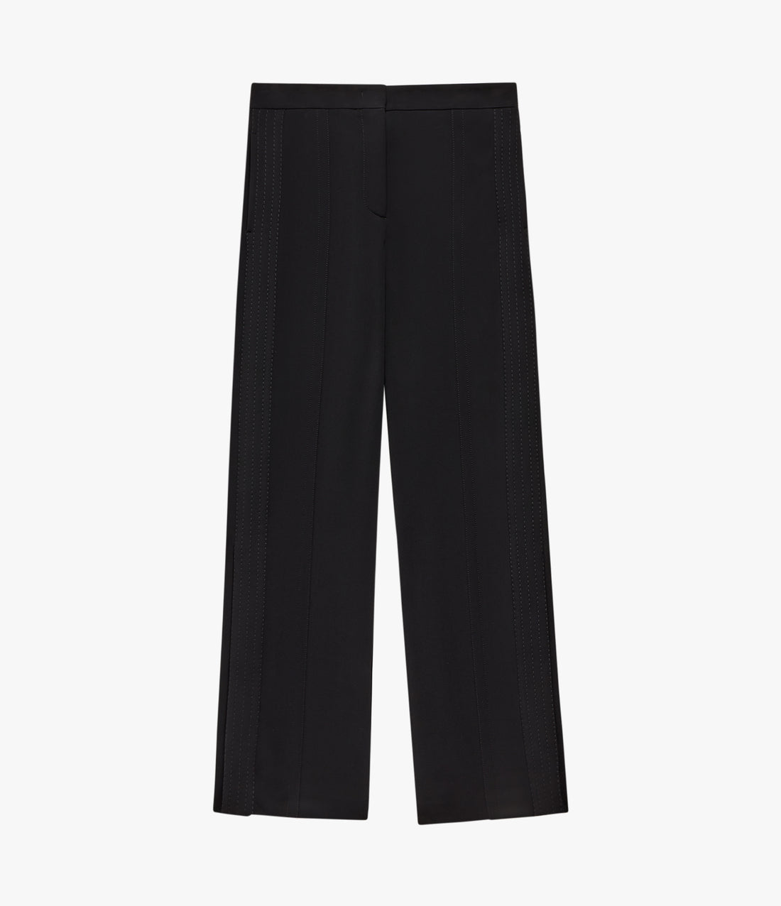 Fluid Jersey Track Pant | Black