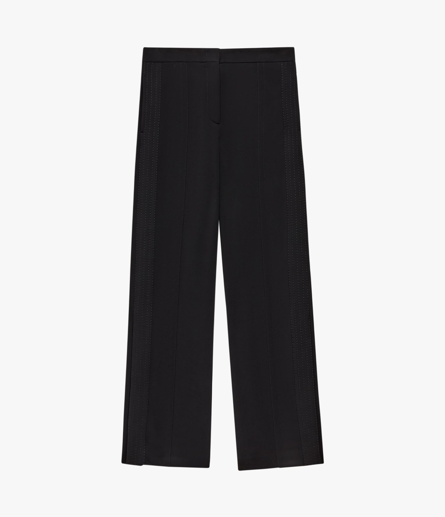 Fluid Jersey Track Pant | Black