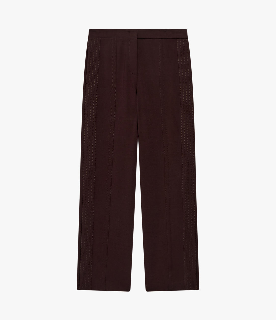 Fluid Jersey Track Pant | Dark Chocolate