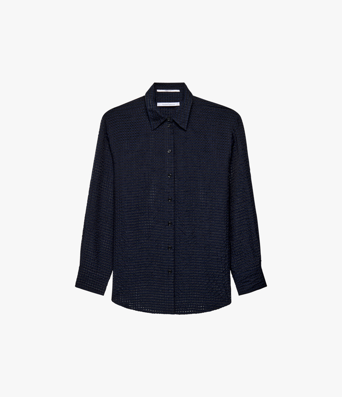 Gingham Blouse | Black