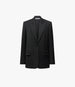 Oversized Tailored Jacket | Black