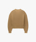 Rib Crewneck | Camel