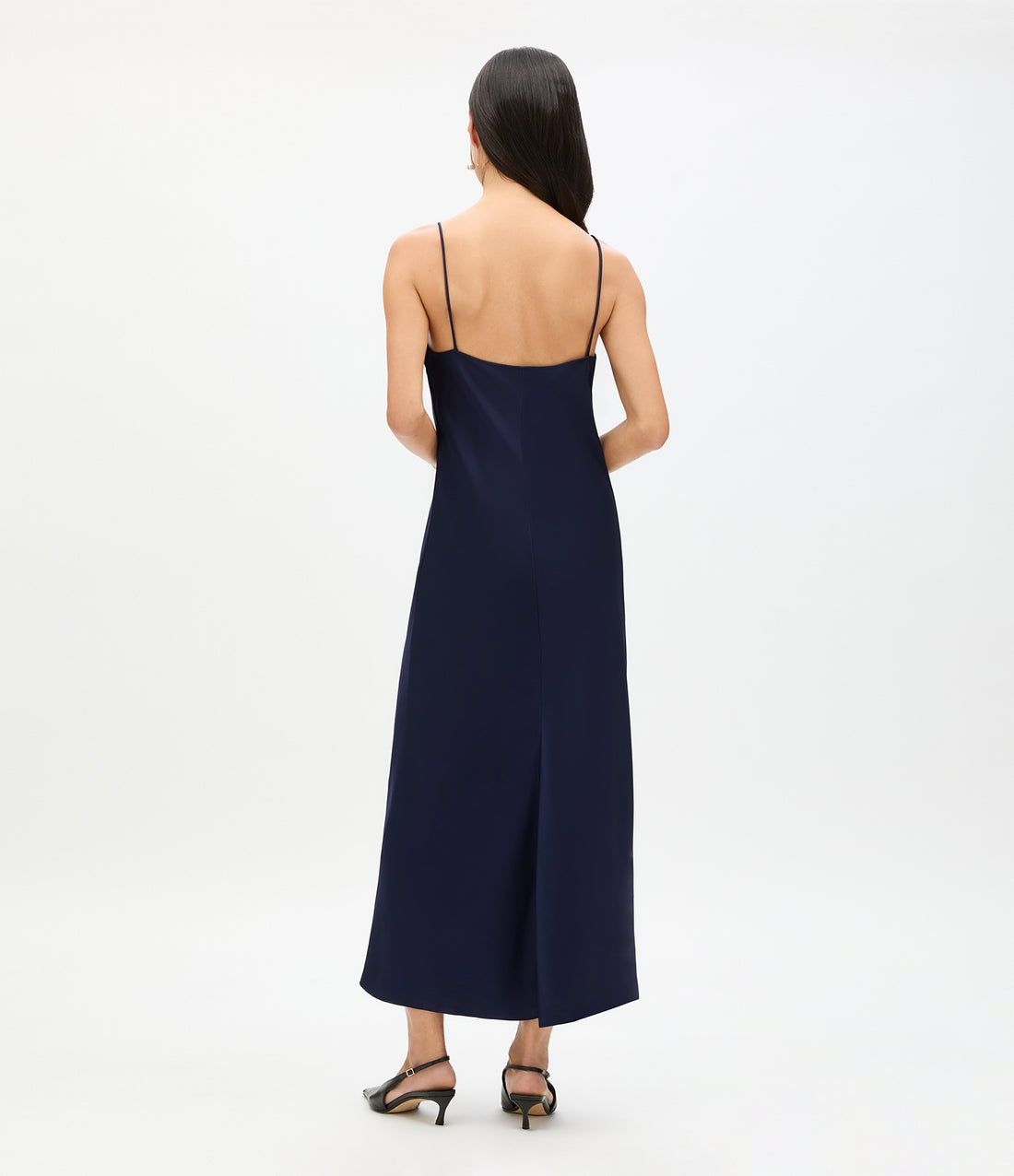 Satin Gown | Indigo