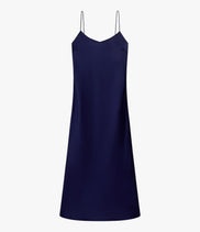 Satin Gown | Indigo
