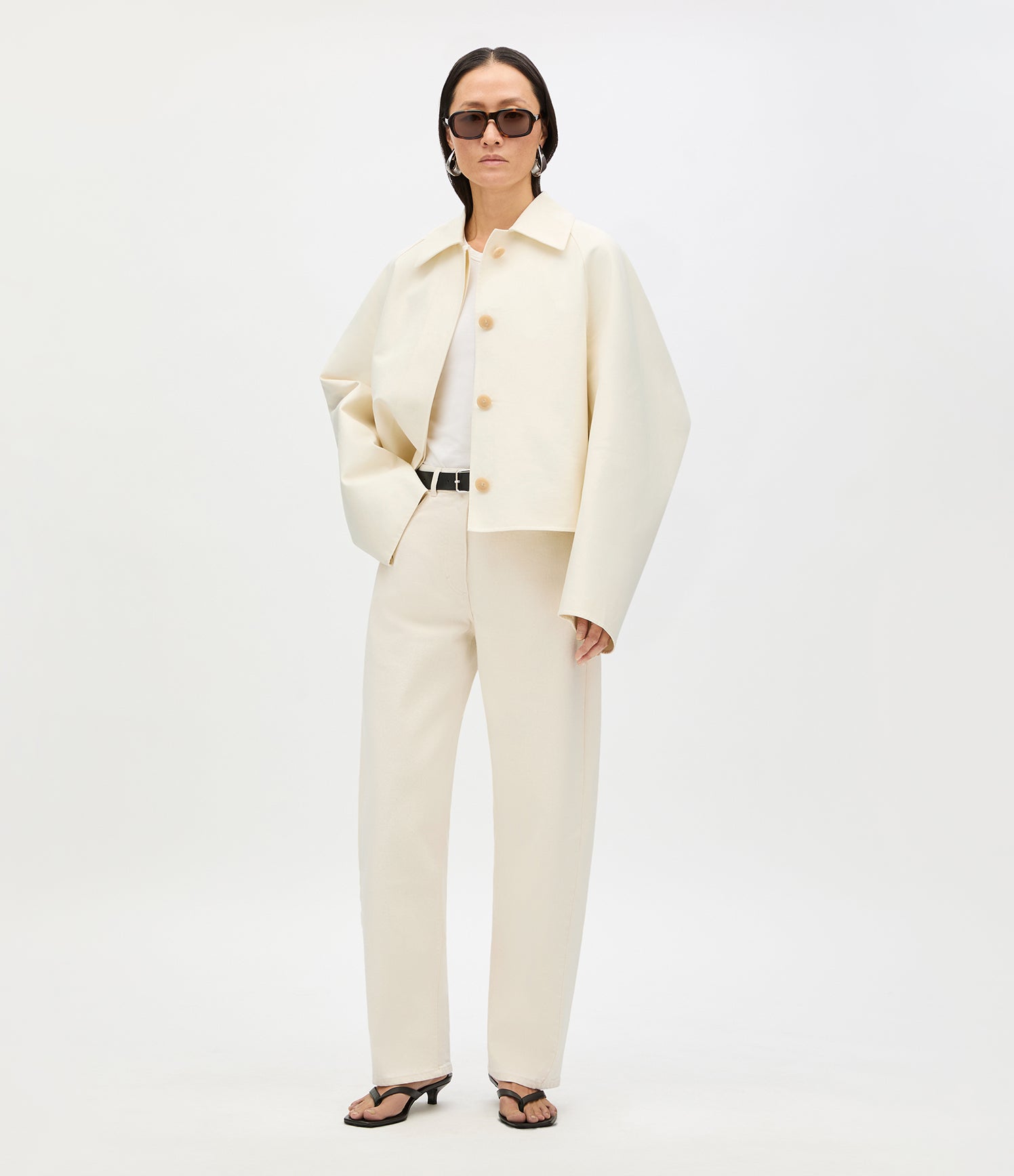 Short Mac Blouson | Cream – Another Tomorrow