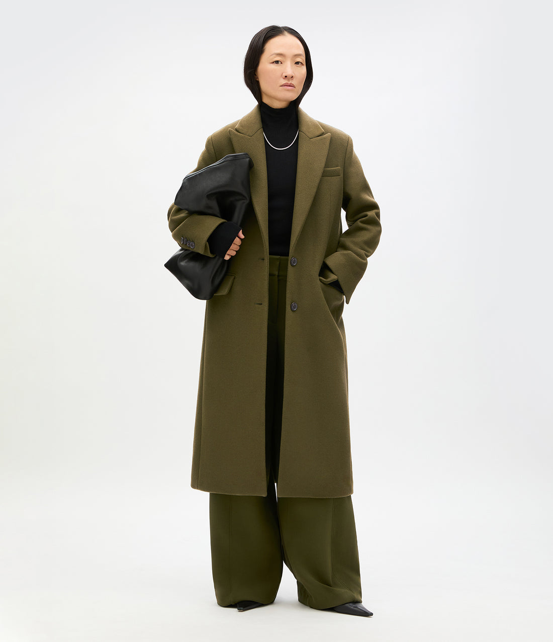 Tailored Overcoat | Moss