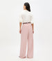 Twill Pleated Trouser | Lotus Pink