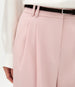 Twill Pleated Trouser | Lotus Pink