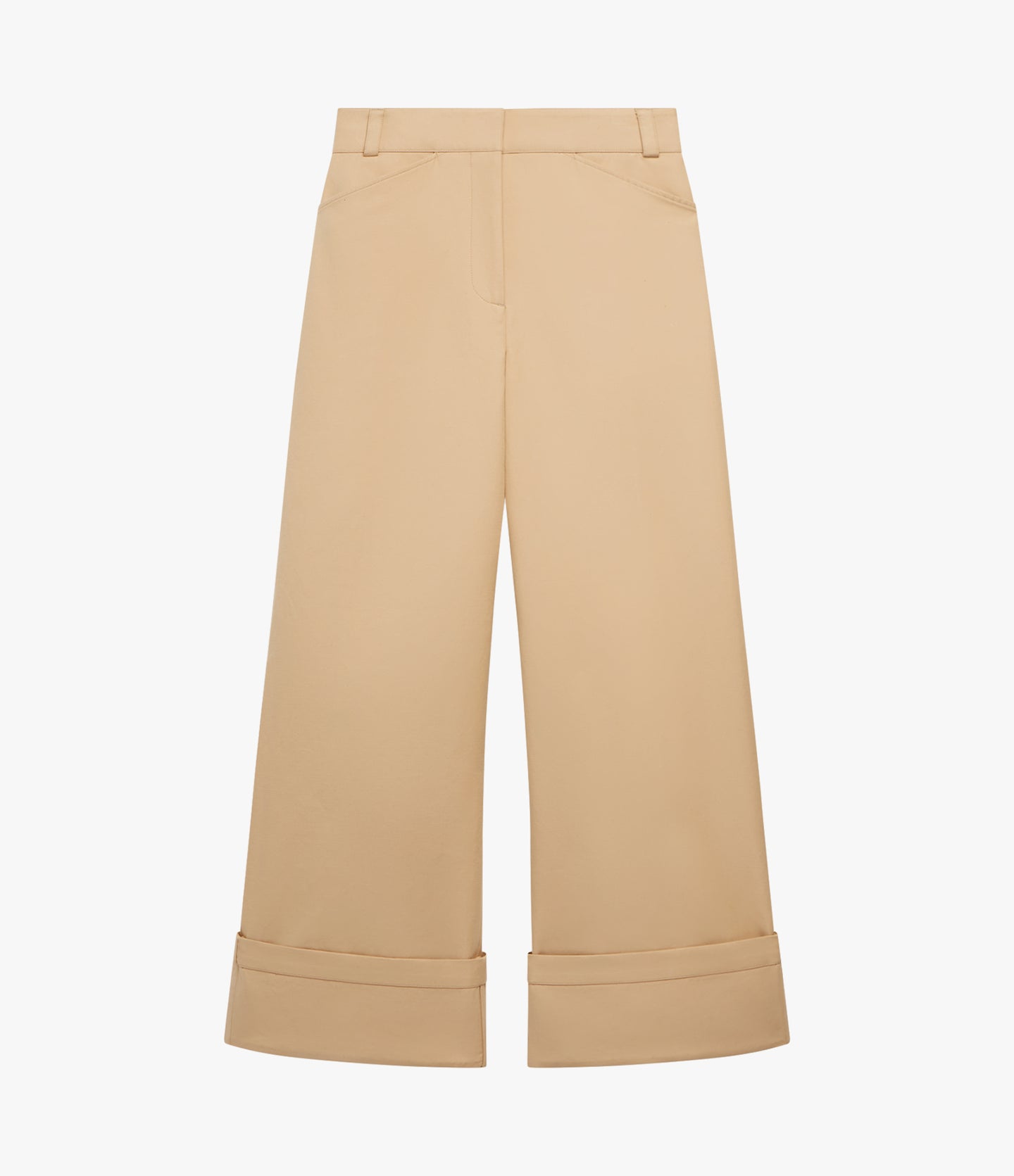 Wide Cuff Pant | Khaki