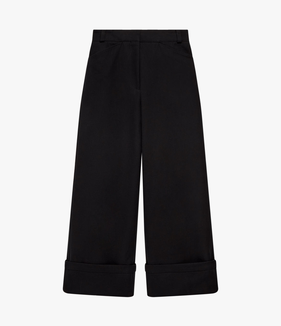 Wide Cuff Pant | Black