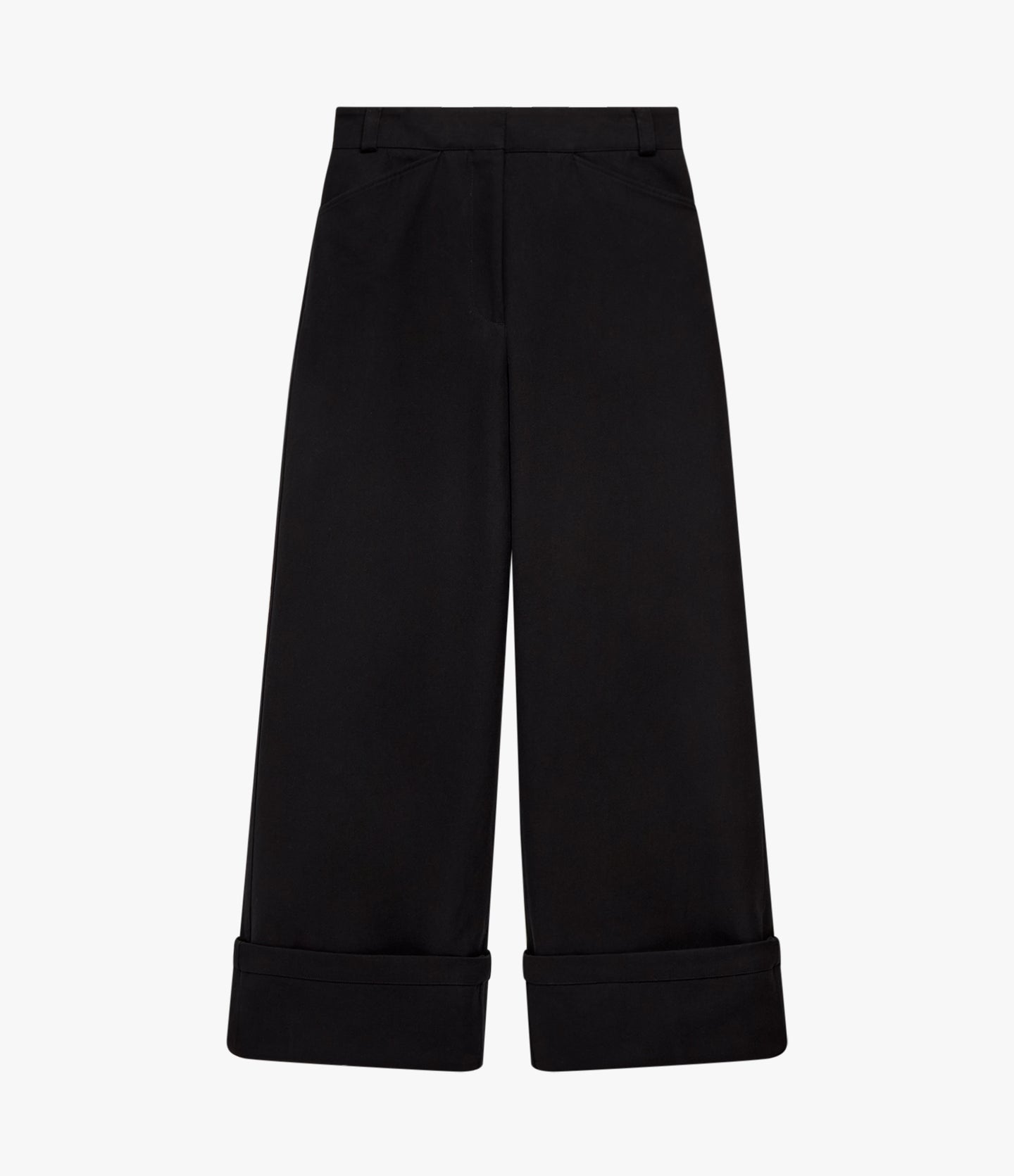 Wide Cuff Pant | Black