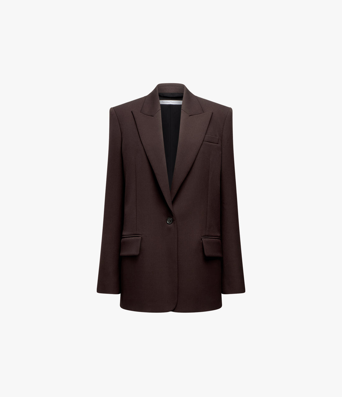 Oversized Double Breasted Jacket | Chocolate