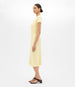 Another Tomorrow Fluid Wrap Dress in Honeysuckle – Viscose Women's Dress